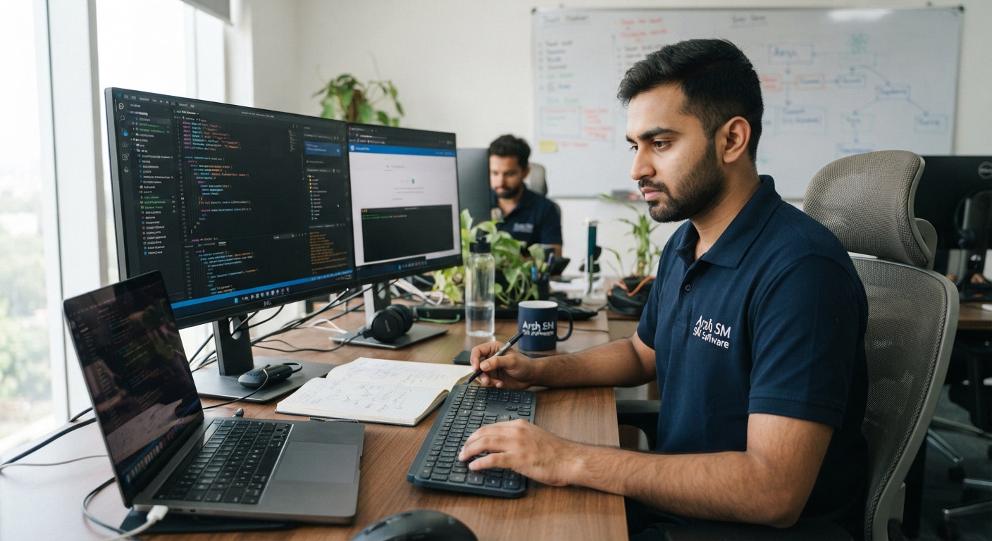 ARSH SM Software team at work